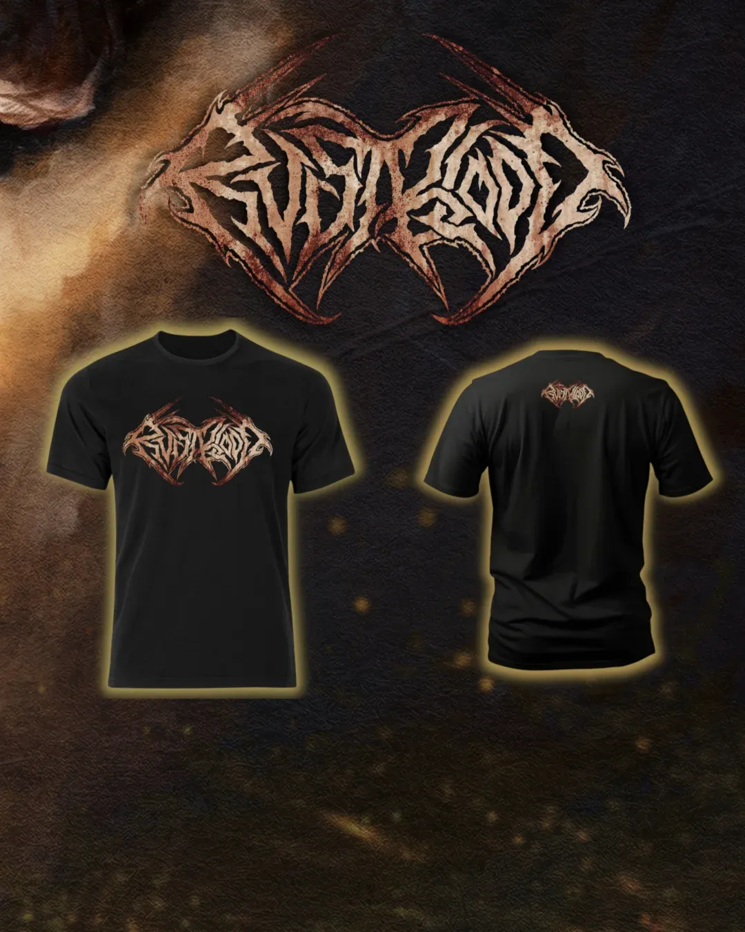 Logo Shirt, Rustblood merch